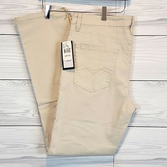 Marc Ecko Cut & Sew Mens cotton stone beige jeans Size 34X32 - Picture 1 of 16